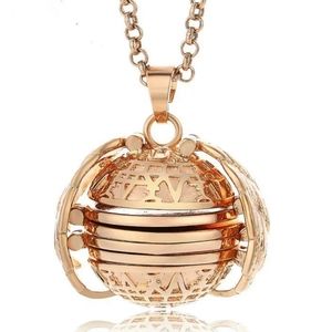 NEW Rosegold Locket Necklace Gift Mom Photo Angel